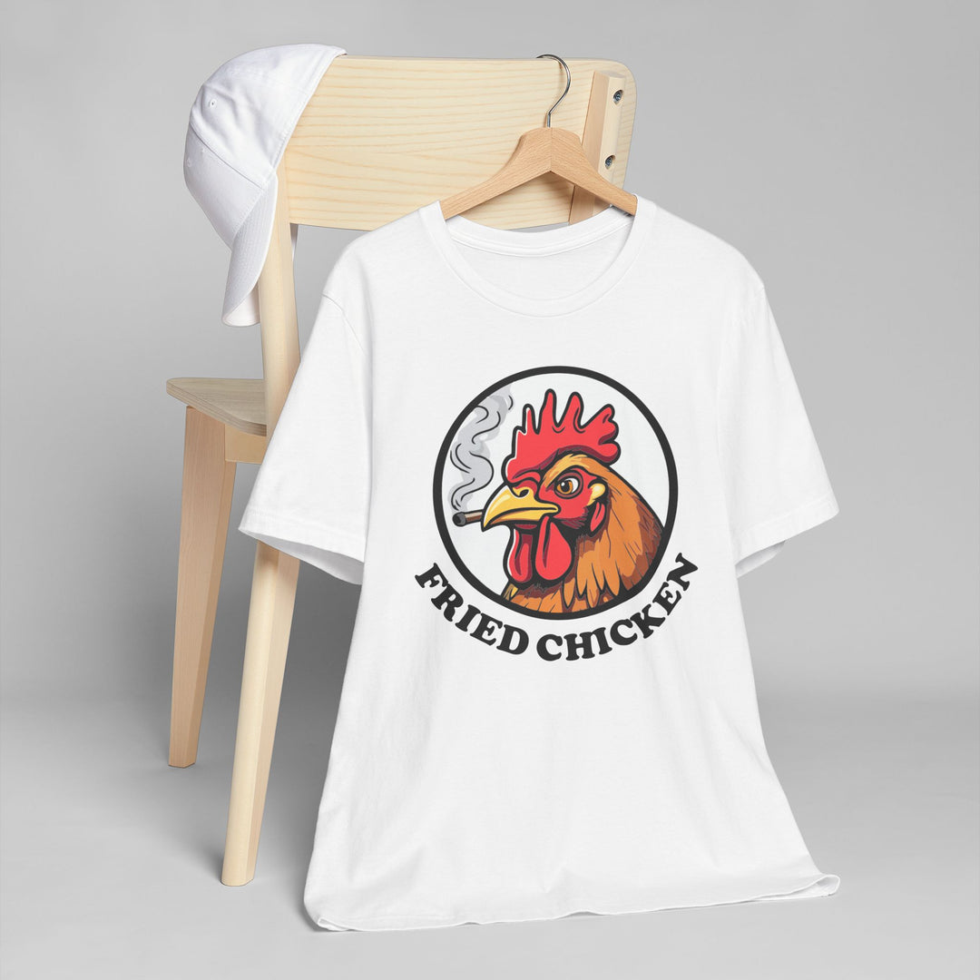 Fried Chicken T-Shirt | Funny Retro Logo Tee