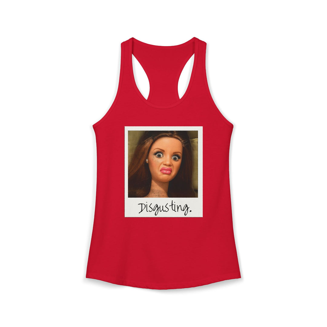 Disgusted Doll Face Polaroid - Women&
