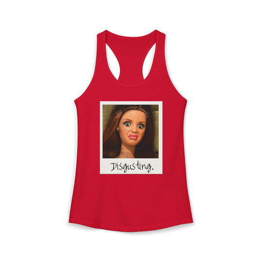 Disgusted Doll Face Polaroid - Women&