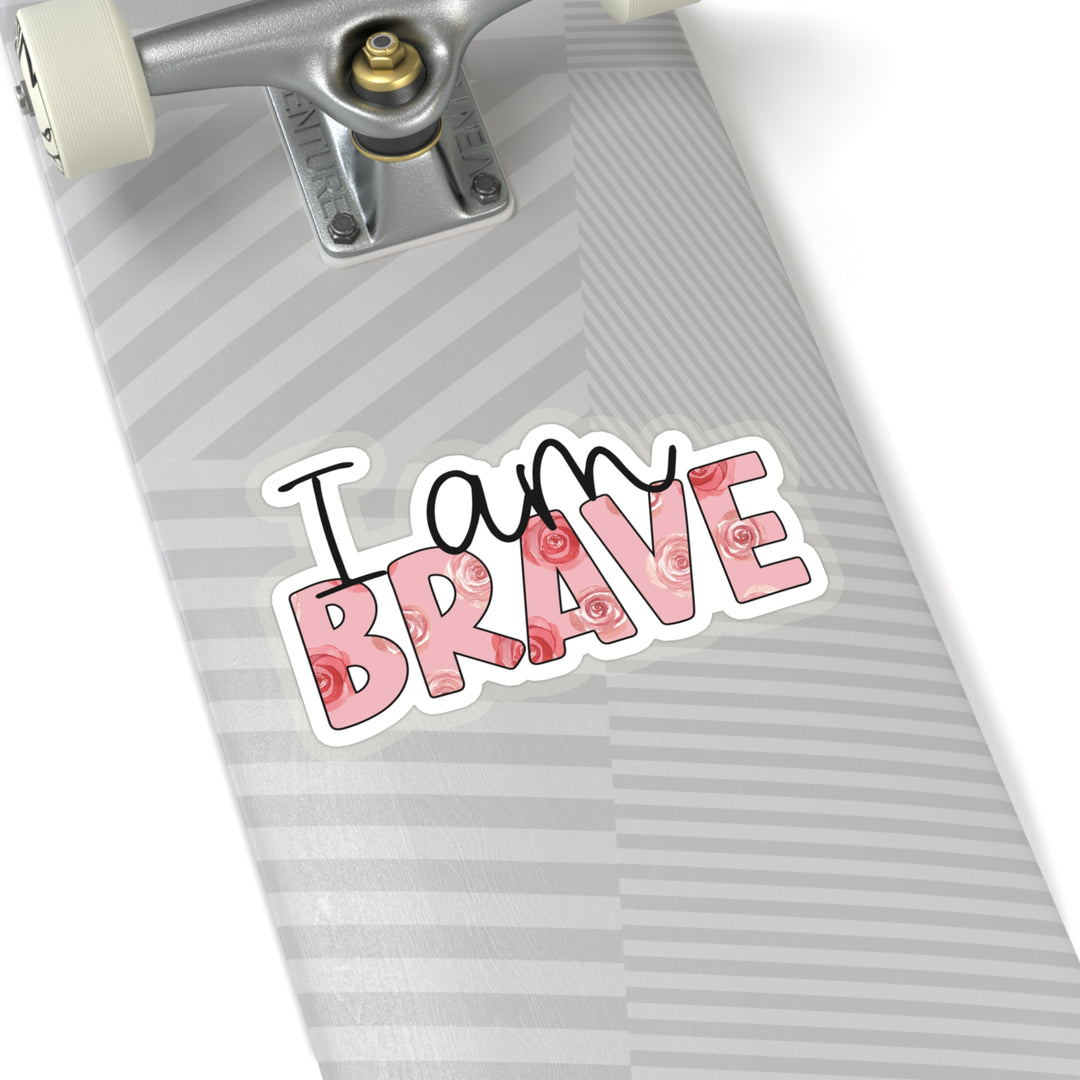 Motivational Stickers - I am brave. Pack of 10