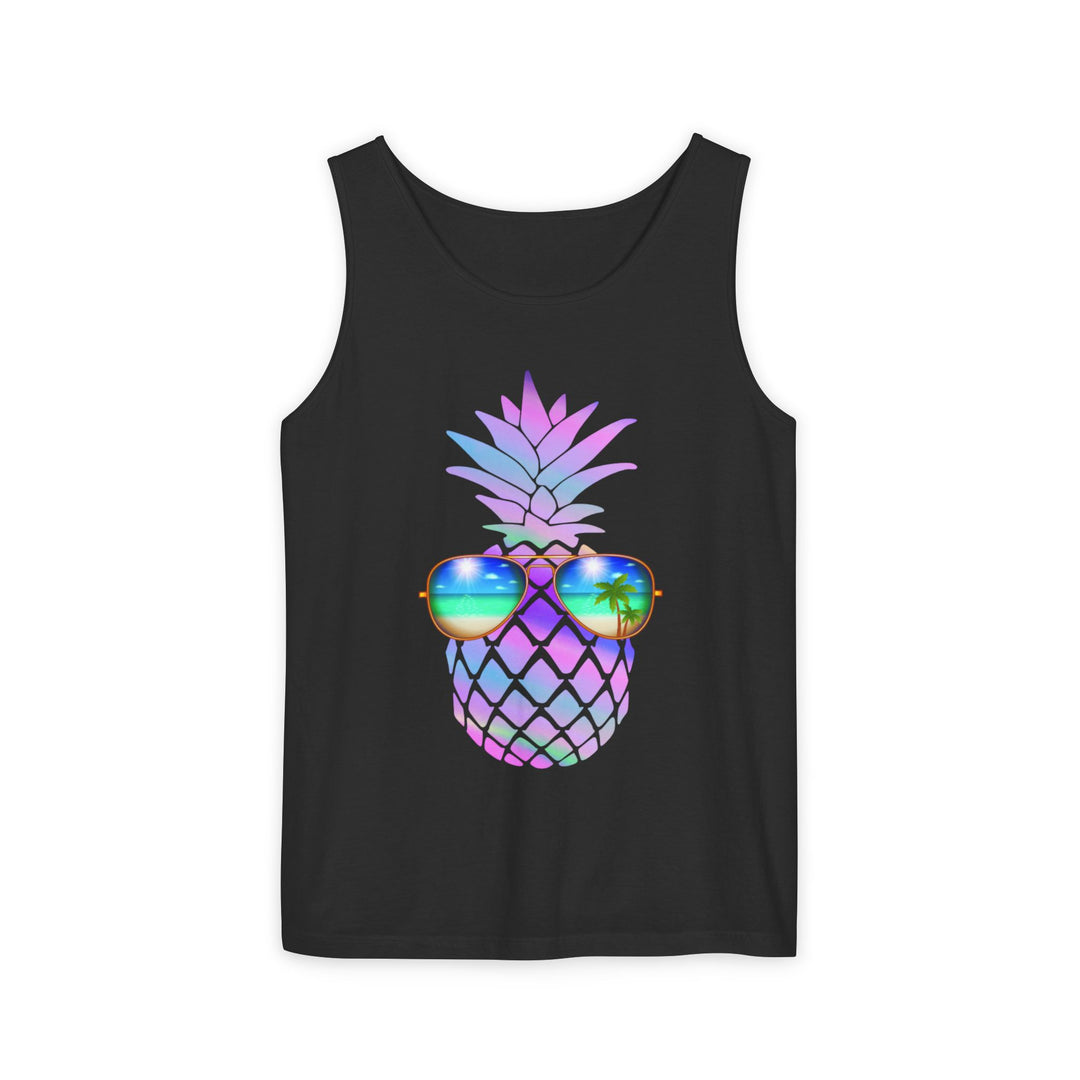 Pineapple with Sunglasses Graphic Shirt