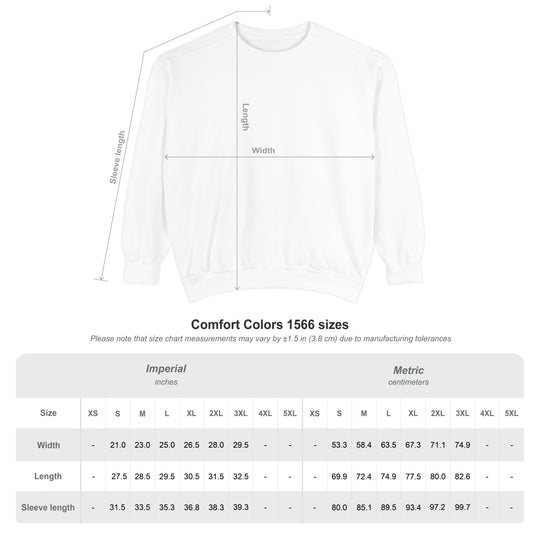 Personalized Mr. &amp; Mrs. Wedding Sweatshirt | Custom Last Name and Est. Date | Comfort Colors 1566 Pullover Sweatshirt