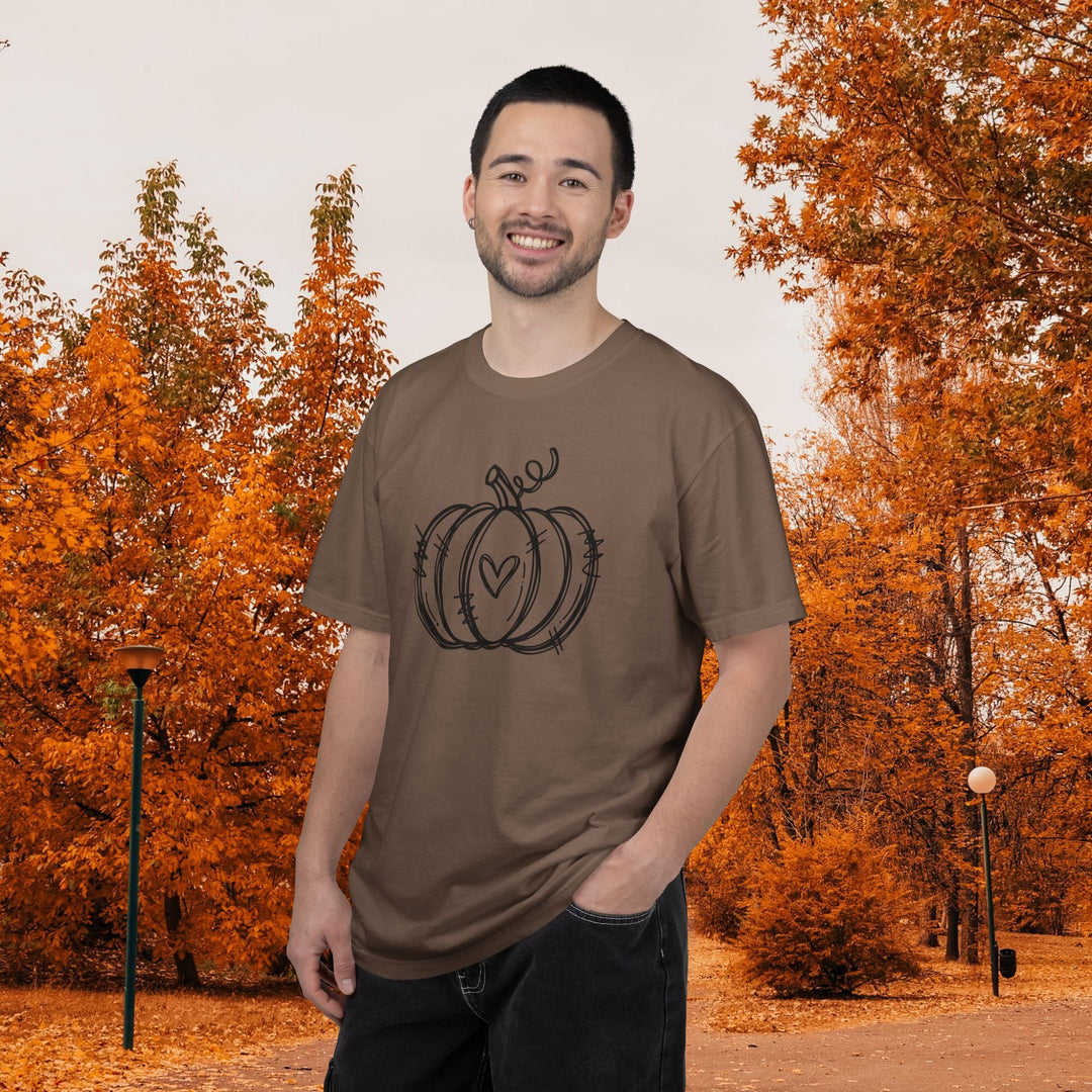 Fall Shirts for Women | Halloween Pumpkin Graphic Tee | Cute Autumn Thanksgiving T-Shirt