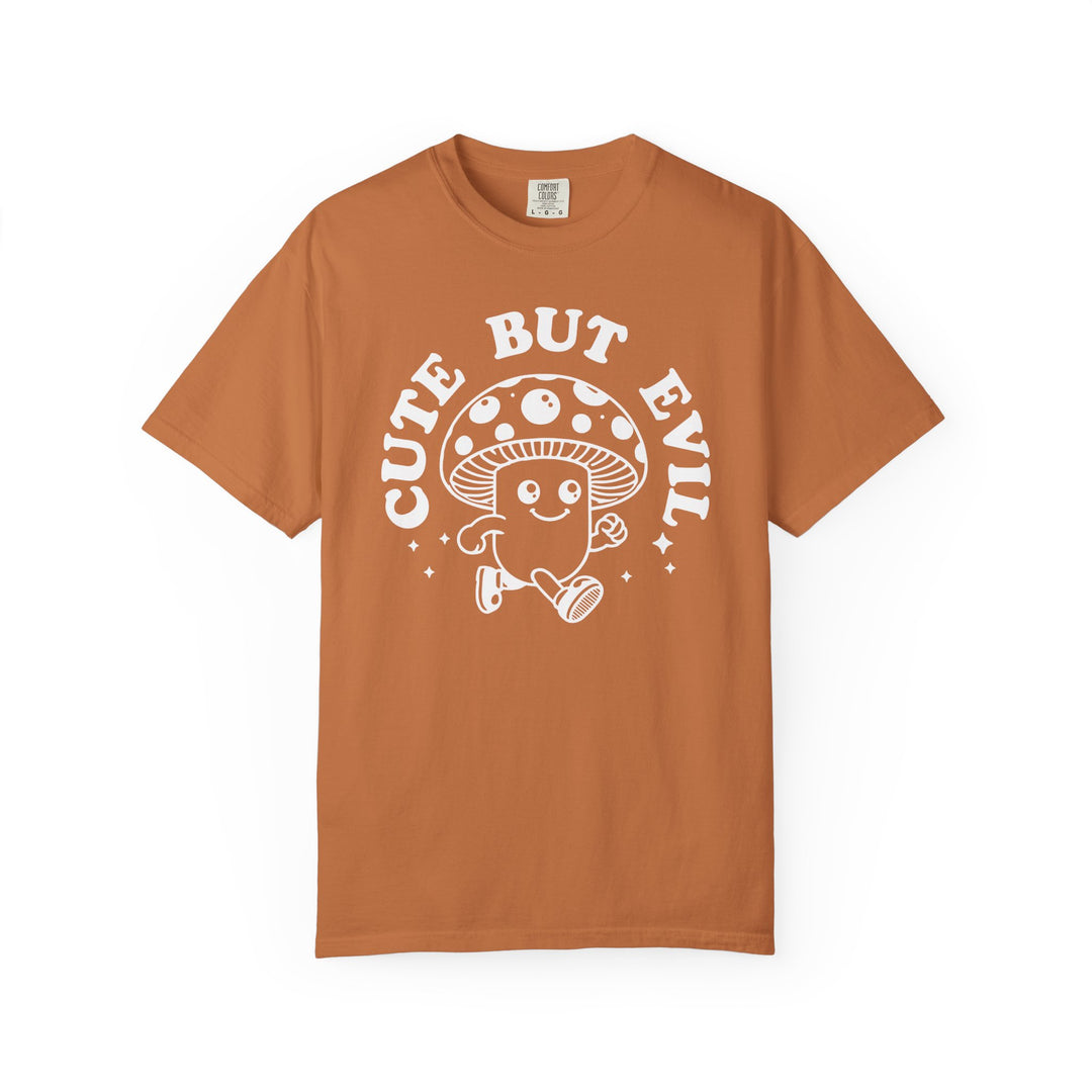 Cute But Evil Mushroom T-Shirt | Funny Spooky Halloween Season Shirt