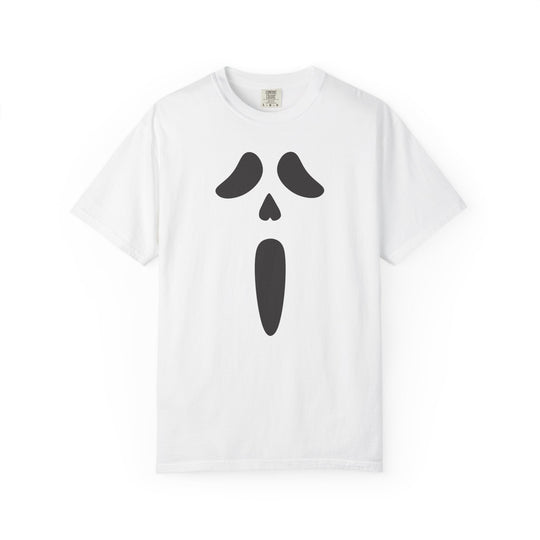 Scream Mask Face T-Shirt | Creepy Ghost Funny Spooky Halloween Season Shirt