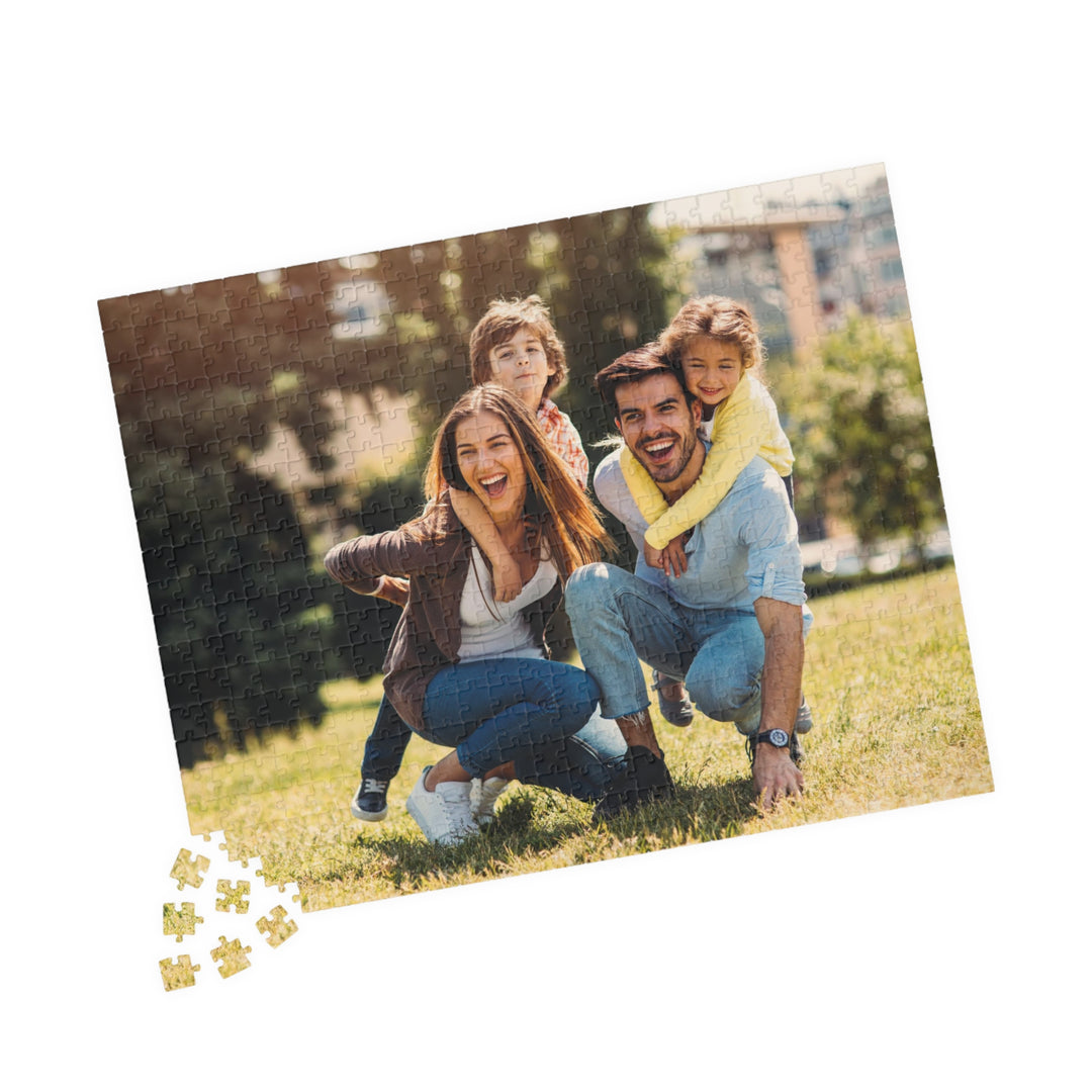 Custom Photo Puzzle — Personalized 110/252/520/1014-Piece Jigsaw Puzzle with Photo of Your Choice