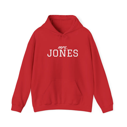 Wedding Hoodie | Personalized Name Script &amp; Text for Bride and Bridesmaids