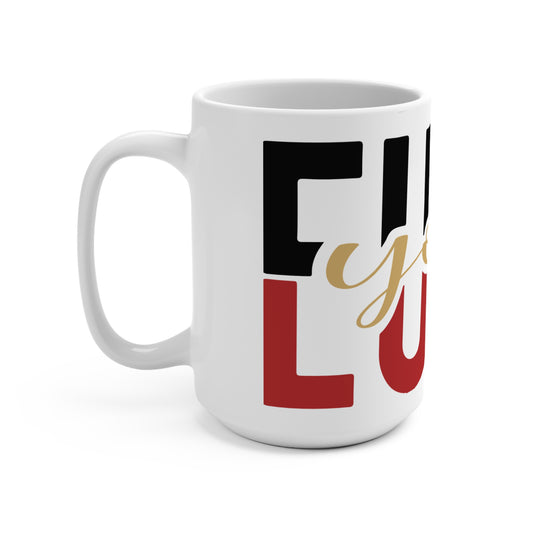 Funny Love Christmas Mug 15oz | FULU Holiday Coffee Cup