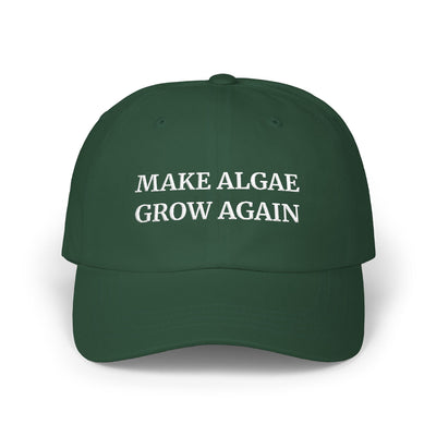 Make Algae Grow Again Dad Cap | Embroidered Green Hat