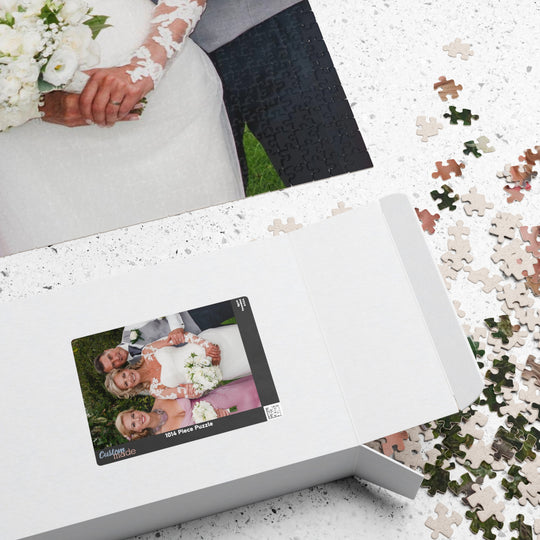 Custom Photo Puzzle — Personalized 110/252/520/1014-Piece Jigsaw Puzzle with Photo of Your Choice