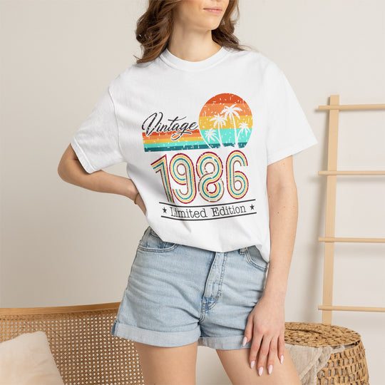 40th Birthday Gift Shirt | Vintage Limited Edition 1986 T-Shirt | Retro Graphic Tee