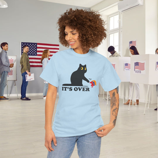 Feline Victory Tee - Kamala Harris Debate Win T-Shirt