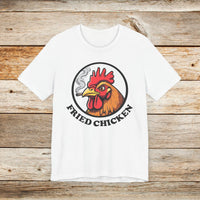 Fried Chicken T-Shirt | Funny Retro Logo Tee