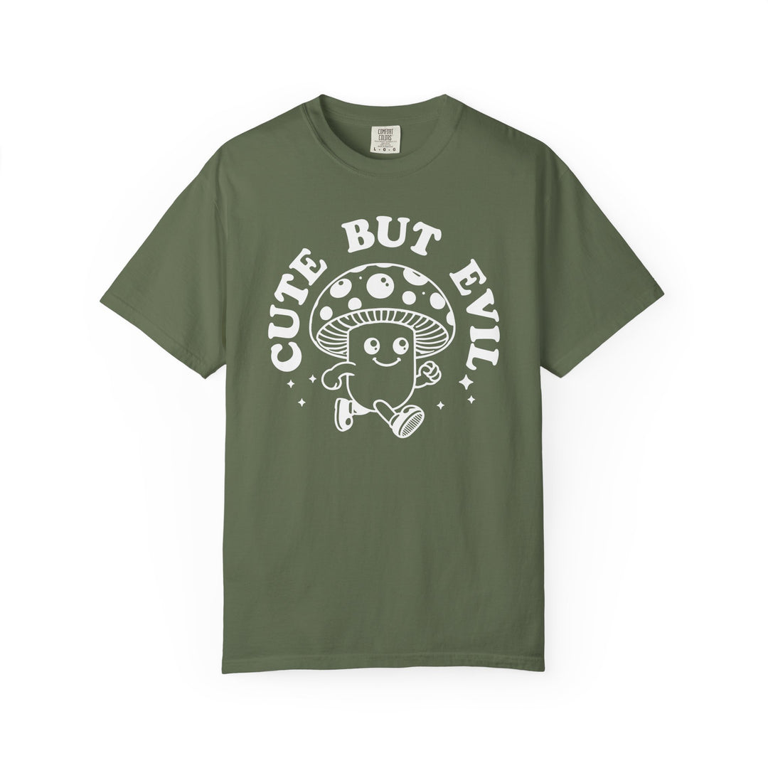 Cute But Evil Mushroom T-Shirt | Funny Spooky Halloween Season Shirt