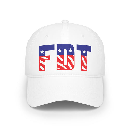 FDT American Flag Hat Baseball Cap | Patriotic Adjustable Cap