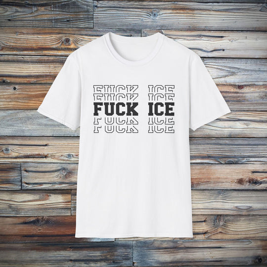 Anti-ICE F*CK ICE T-Shirt | Political Protest Tee