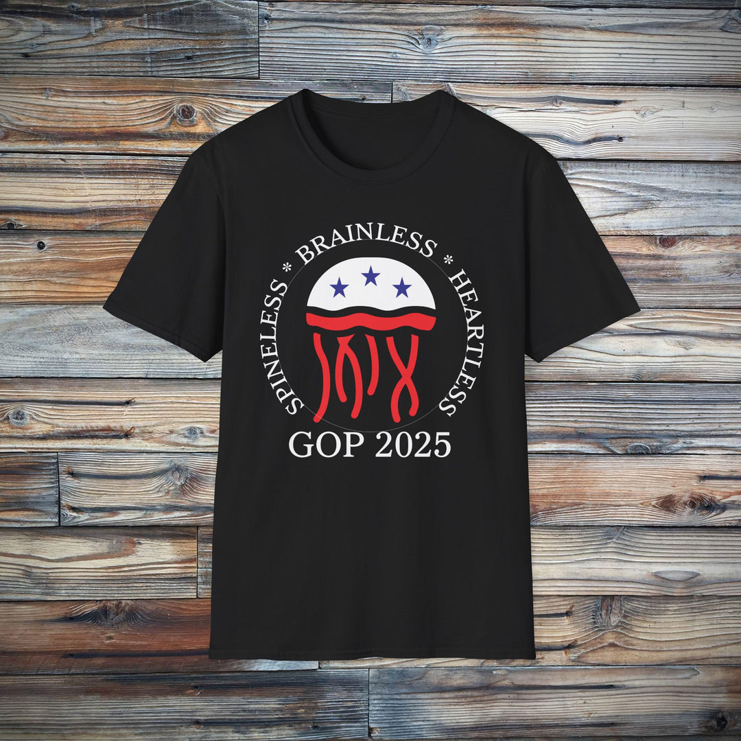 Jellyfish GOP Logo T-Shirt - Funny Anti-Trump Shirt