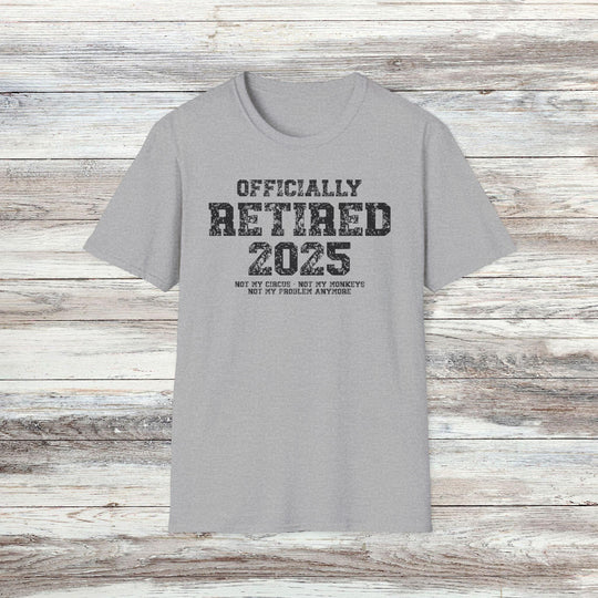 Officially Retired 2025 Graphic Tee