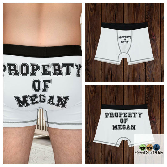 Property of Boxers, Custom Men's Underwear by@Outfy