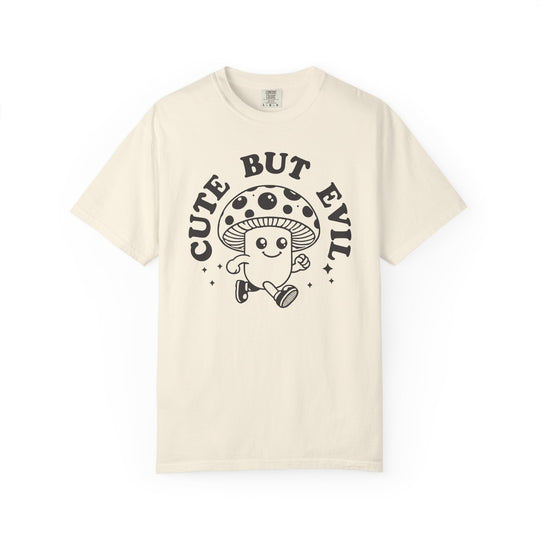 Cute But Evil Mushroom T-Shirt | Funny Spooky Halloween Season Shirt
