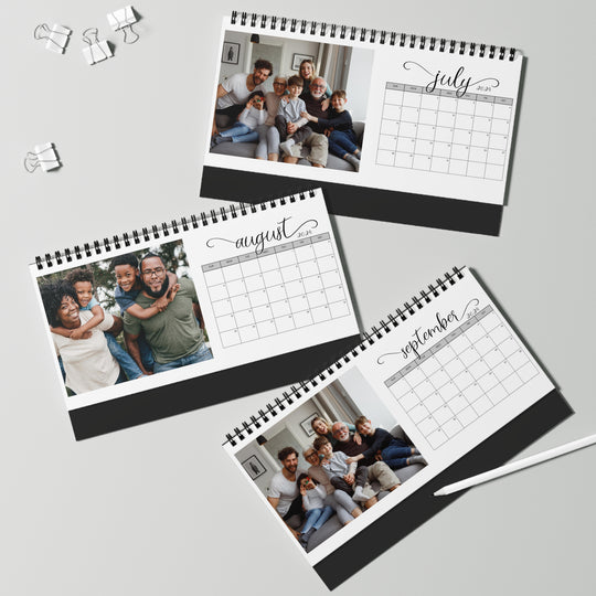 2024 Family Photo Desk Calendar