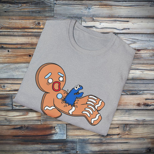 Monster Gingerbread Cookie T-Shirt, Funny Christmas Tee