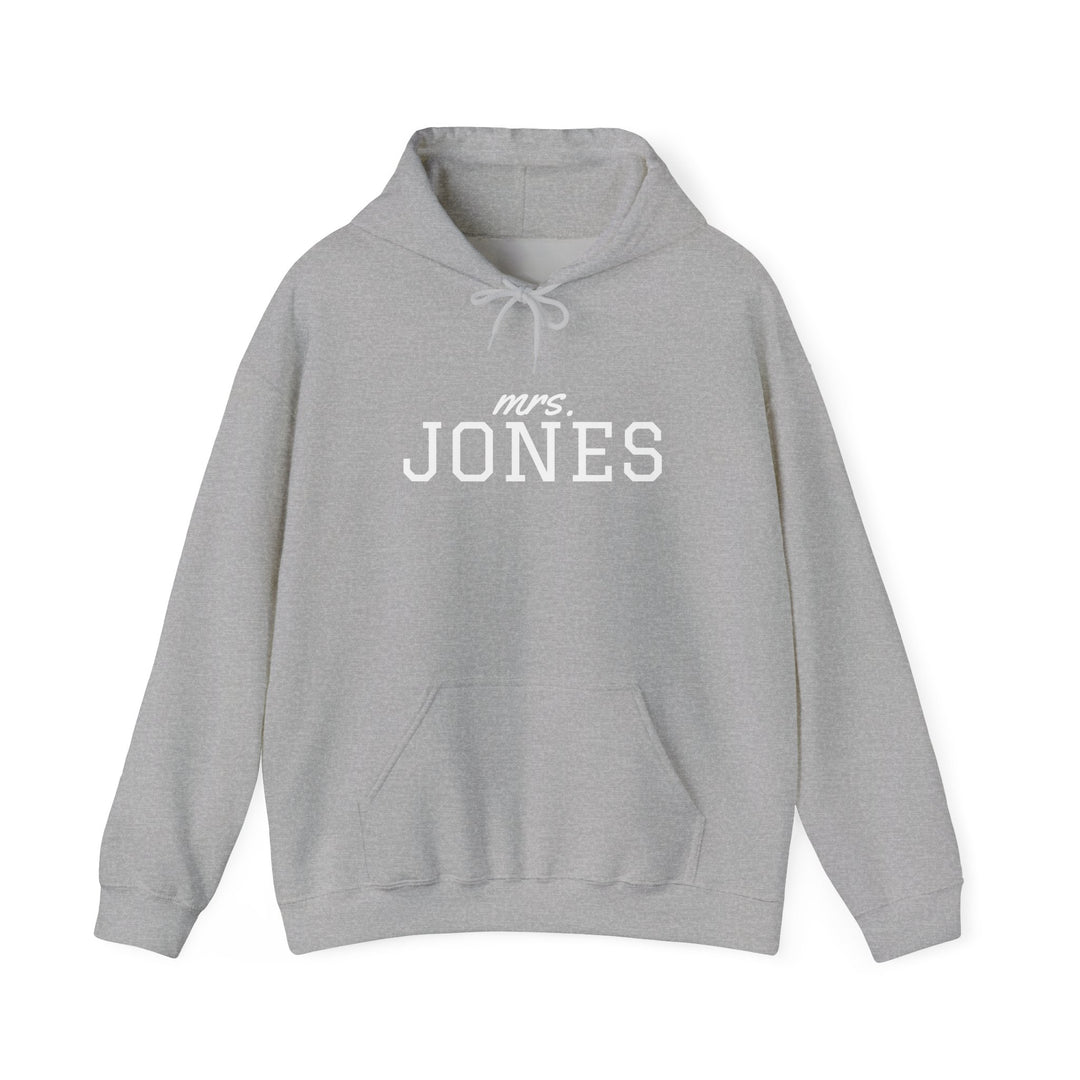 Wedding Hoodie | Personalized Name Script &amp; Text for Bride and Bridesmaids