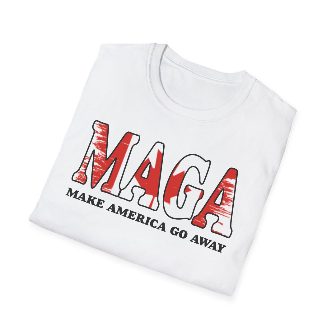 Make America Go Away T-Shirt | Pro-Canada Anti-MAGA Anti-Trump Graphic Tee