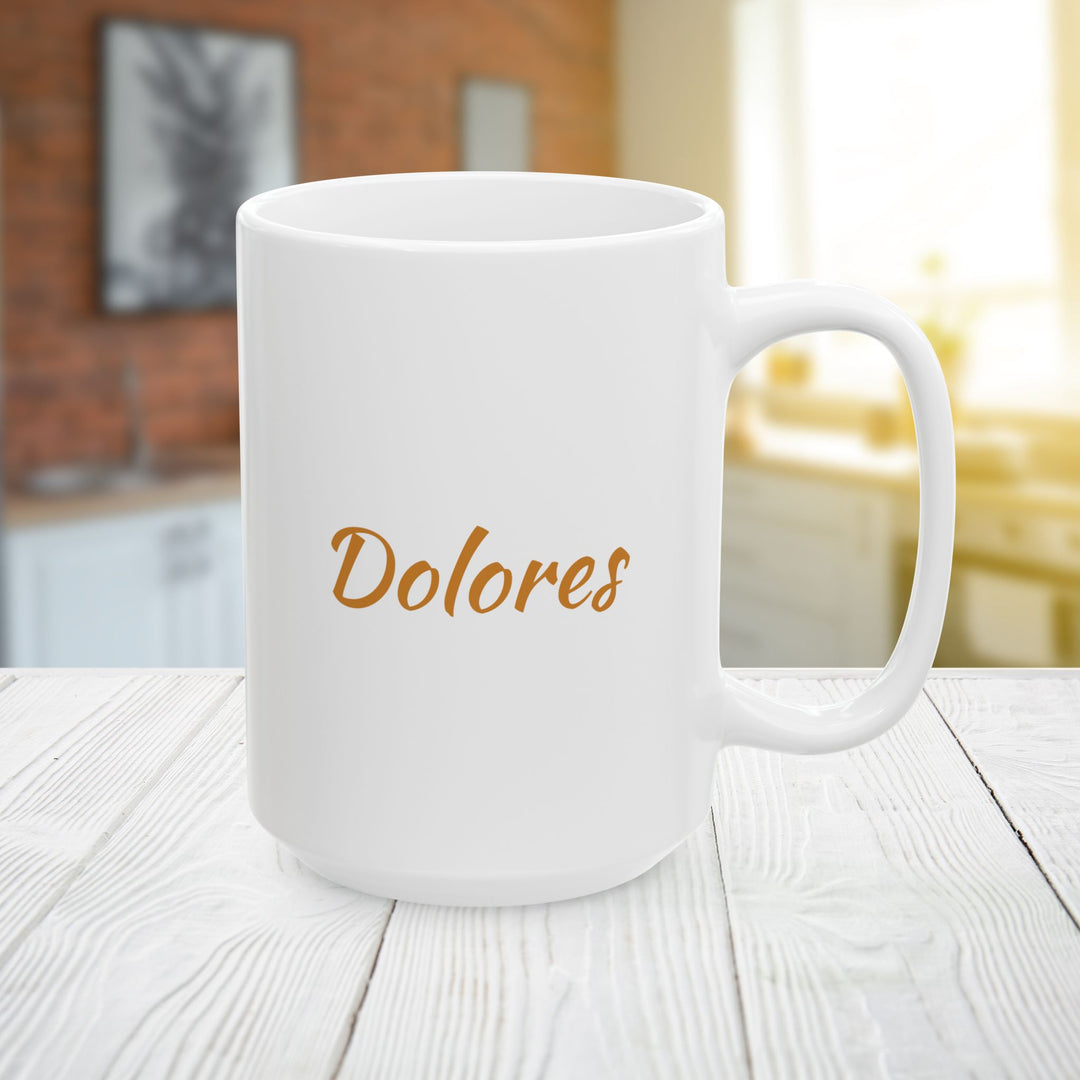 Personalized Best Mom Ever Coffee Mug with Watercolor Floral Bouquet | Custom Gift for Mom Ceramic Mug