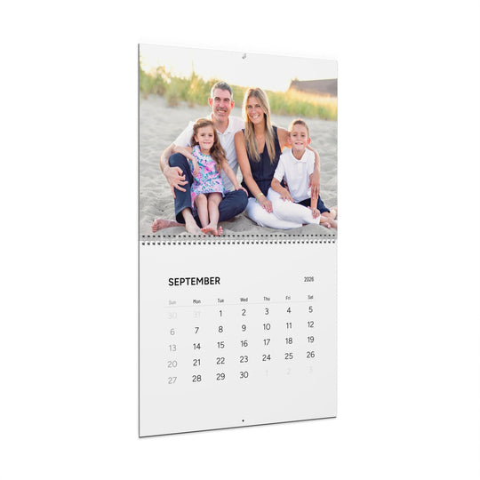 Personalized Photo Wall Calendar 2026 | Family Photo Calendar