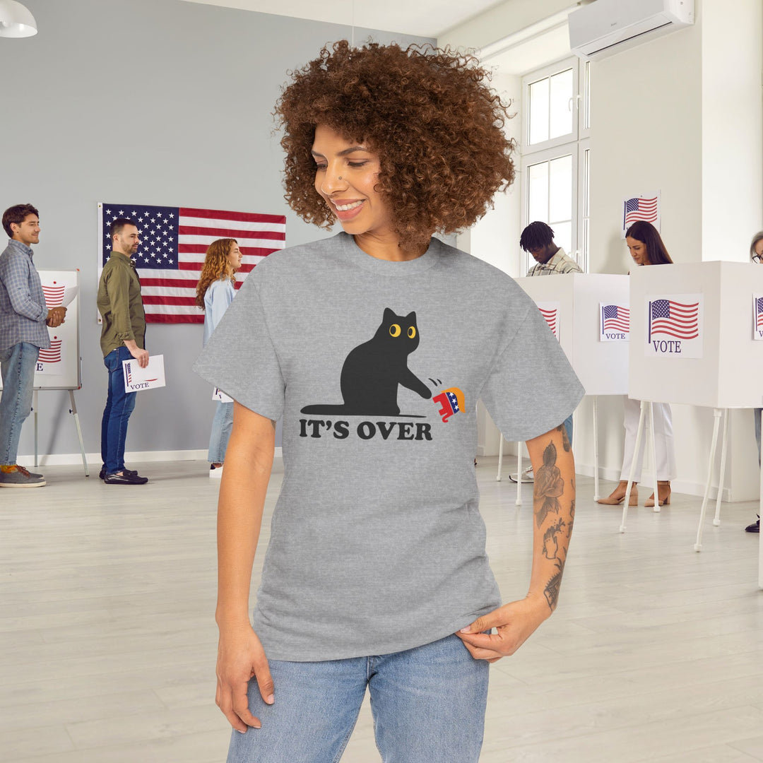 Feline Victory Tee - Kamala Harris Debate Win T-Shirt