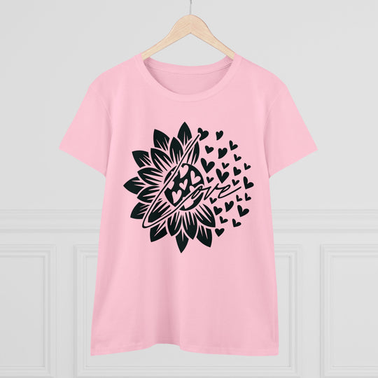 Sunflower Love Design Women's Cotton Tee