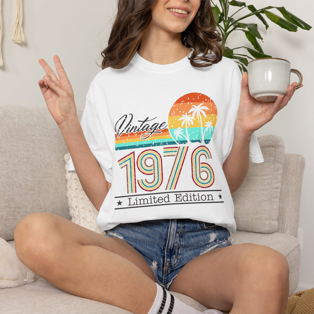 50th Birthday Gift Shirt | Vintage Limited Edition 1976 T-Shirt | Funny Graphic Tee