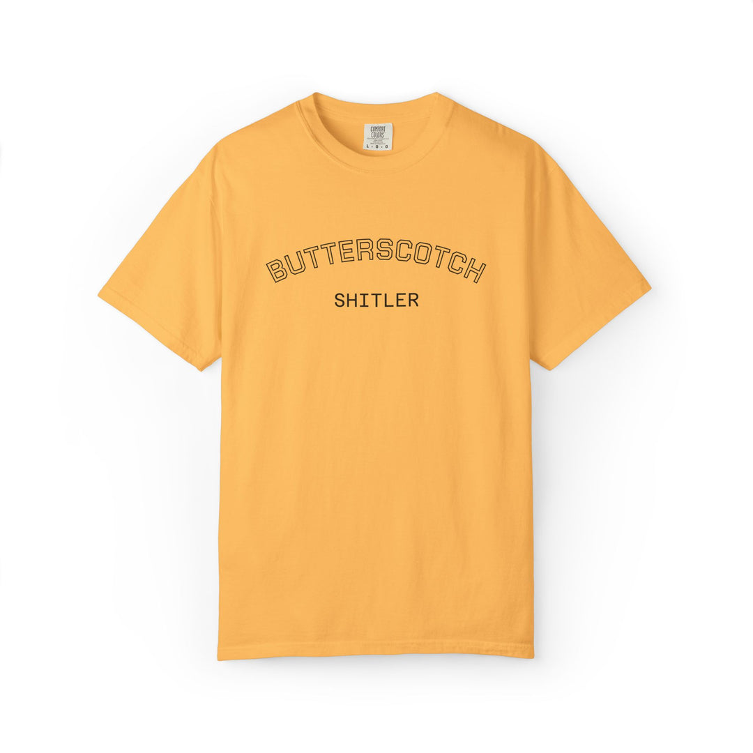 Butterscotch Shitler T-Shirt | Anti-Trump Anti-MAGA 2026 Election Blue Wave Tee Shirt