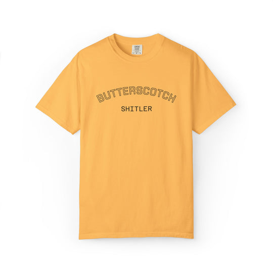 Butterscotch Shitler T-Shirt | Anti-Trump Anti-MAGA 2026 Election Blue Wave Tee Shirt