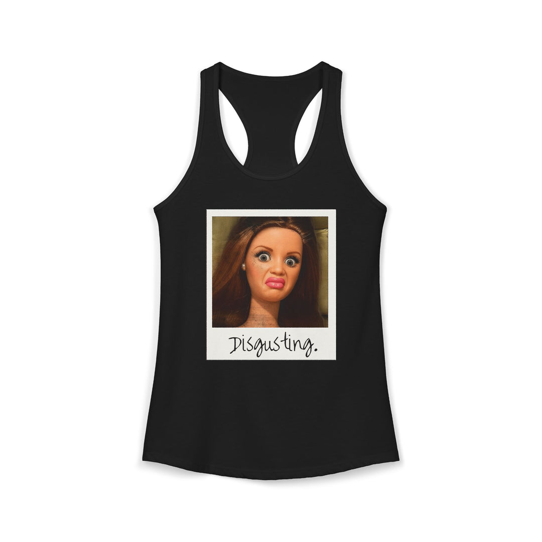 Disgusted Doll Face Polaroid - Women&