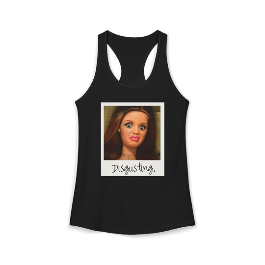 Disgusted Doll Face Polaroid - Women&