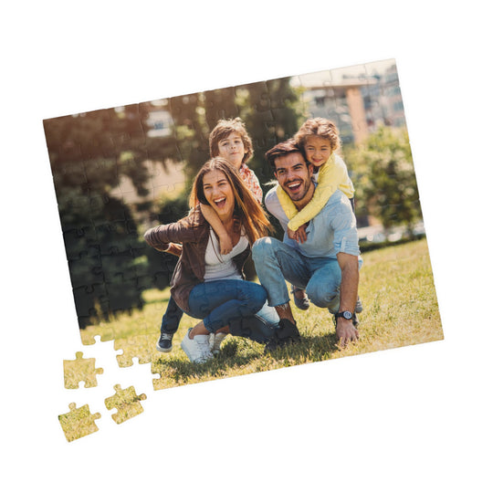 Custom Photo Puzzle — Personalized 110/252/520/1014-Piece Jigsaw Puzzle with Photo of Your Choice
