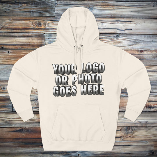 Custom Logo Sweatshirt | Personalized Business Logo Hoodie with Front &amp; Back Printing