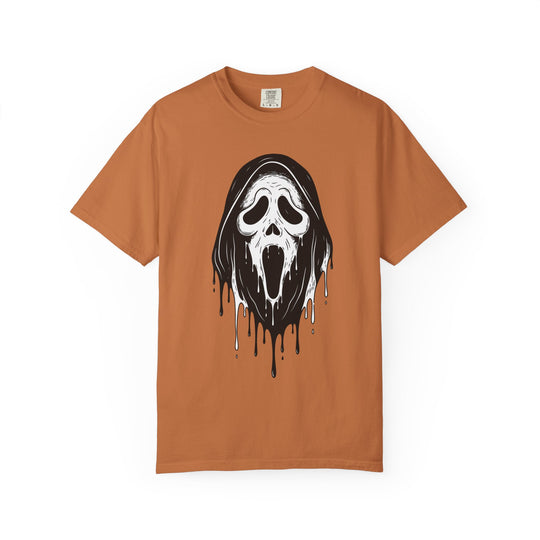 Scream Mask Face T-Shirt | Creepy Ghost Funny Spooky Halloween Season Shirt