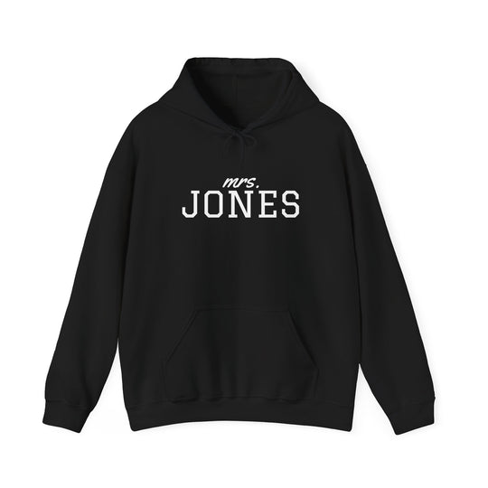 Wedding Hoodie | Personalized Name Script &amp; Text for Bride and Bridesmaids