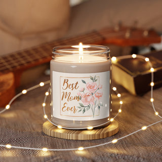 Best Mom Ever Scented Soy Candle - Mother's Day Gift for Her