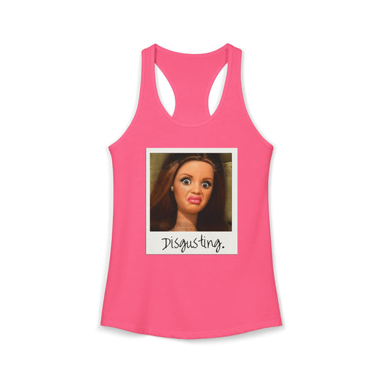 Disgusted Doll Face Polaroid - Women&