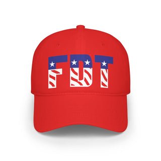 FDT American Flag Hat Baseball Cap | Patriotic Adjustable Cap