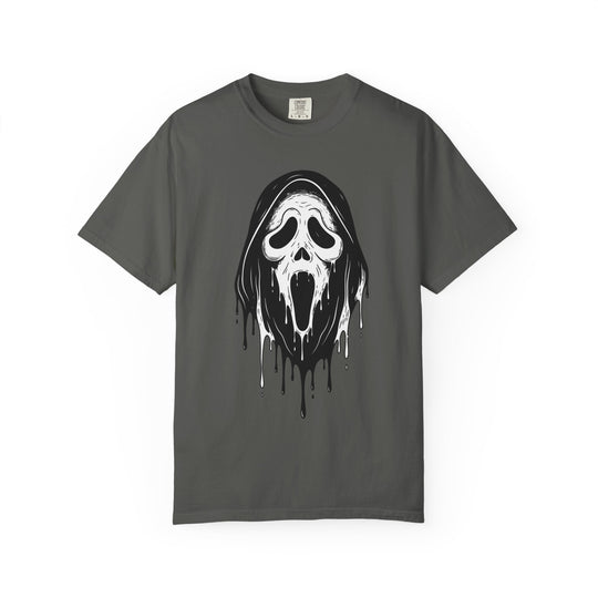 Scream Mask Face T-Shirt | Creepy Ghost Funny Spooky Halloween Season Shirt