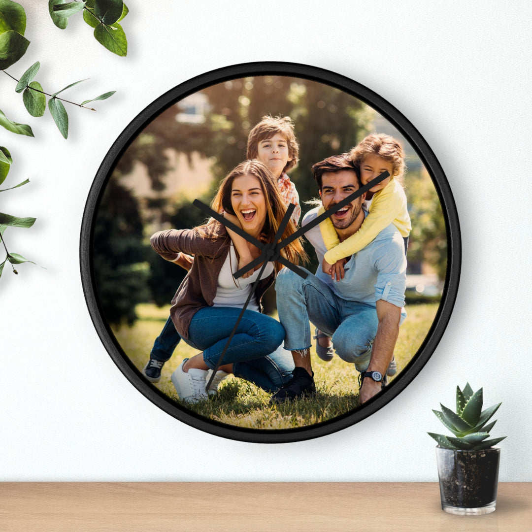 Personalized Photo Family Portrait Wall Clock