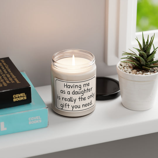 Personalized Candle Gifts for Mom and Dad