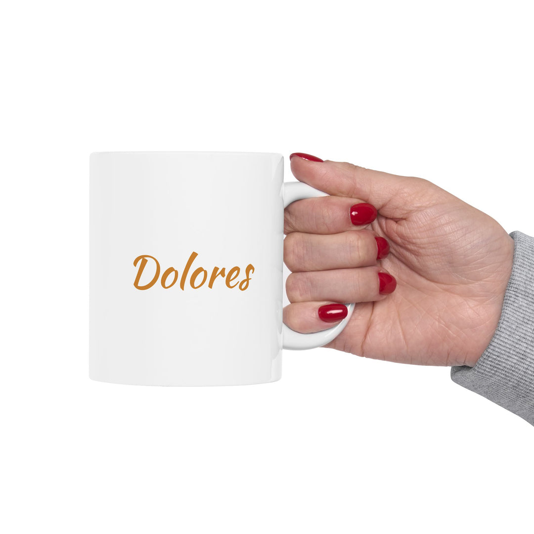 Personalized Best Mom Ever Coffee Mug with Watercolor Floral Bouquet | Custom Gift for Mom Ceramic Mug