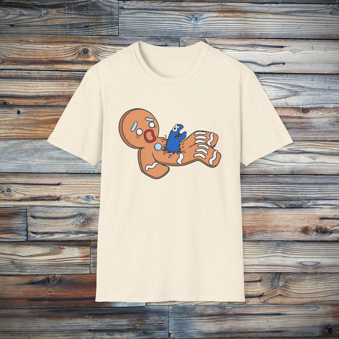 Monster Gingerbread Cookie T-Shirt, Funny Christmas Tee