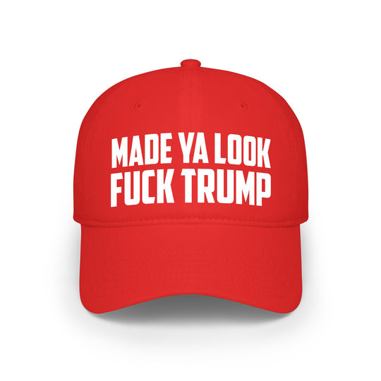 Anti-Trump Anti-MAGA Low Profile Baseball Cap